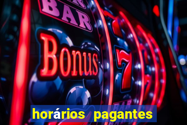 horários pagantes pg soft